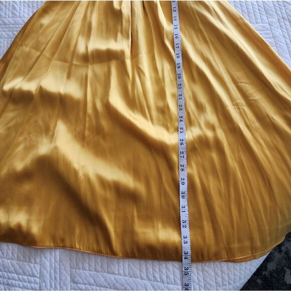 Alisha Levine 100% silk lagenlook luxecore sleeveless midi dress - Picture 5 of 8